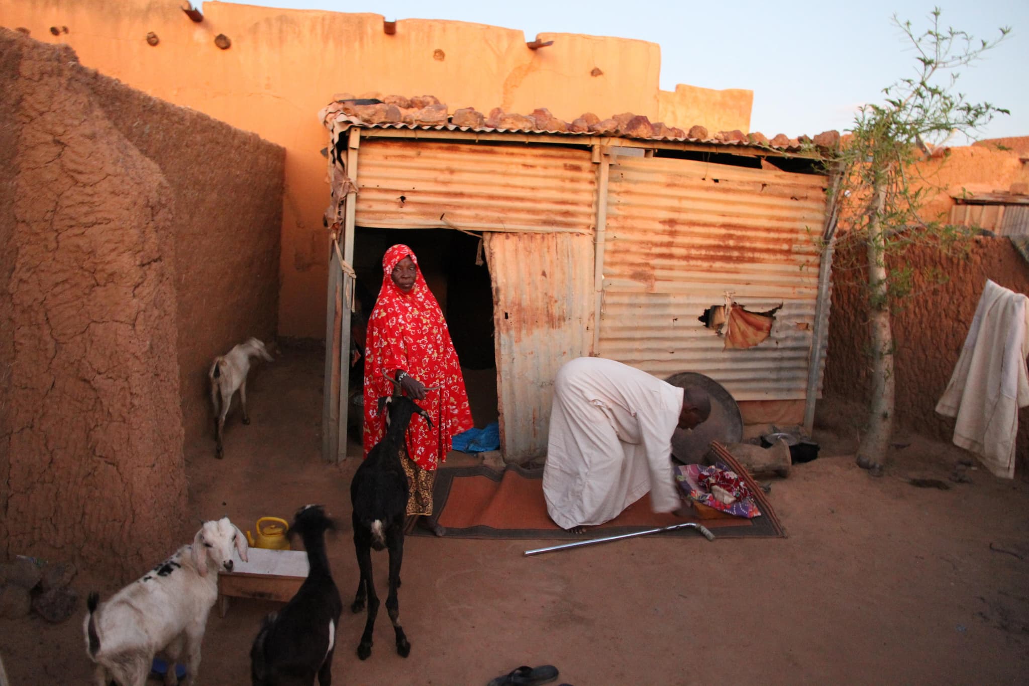 Rural community in Niger supported by Muntada Aid's livelihoods programme