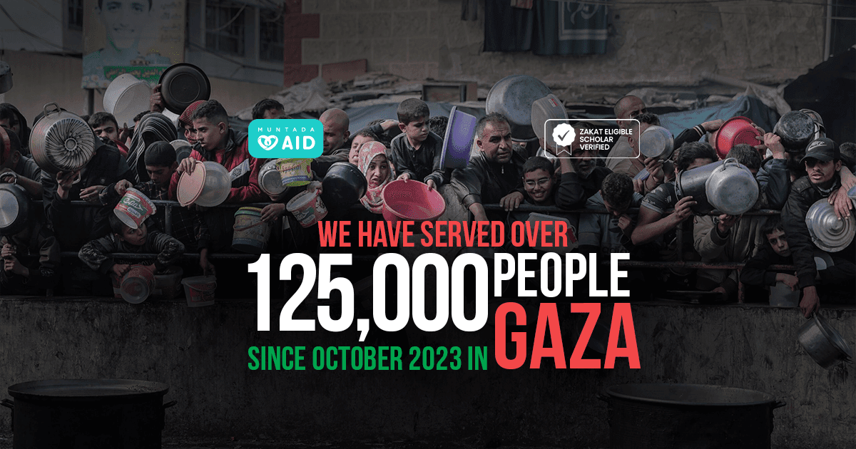 We Have Served Over 125,000 People Since October 2023 in Gaza