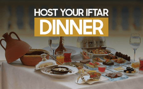 Host your iftar dinner