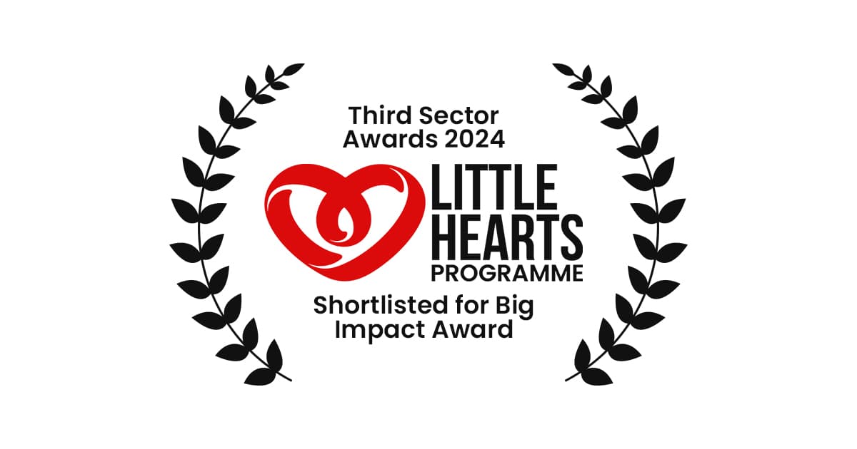 Third Sector Awards 2024 Little Hearts Programme Shortlisted for Big Impact Award