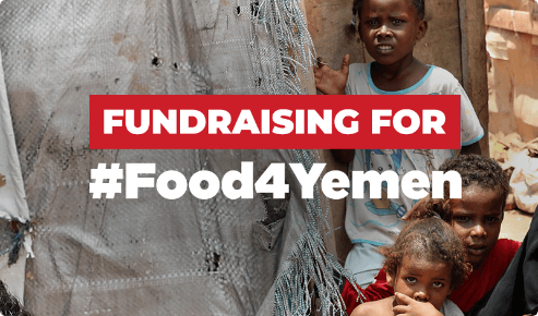 Food4Yemen digital fundraising resources