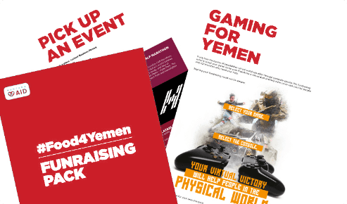 Food4Yemen fundraising pack