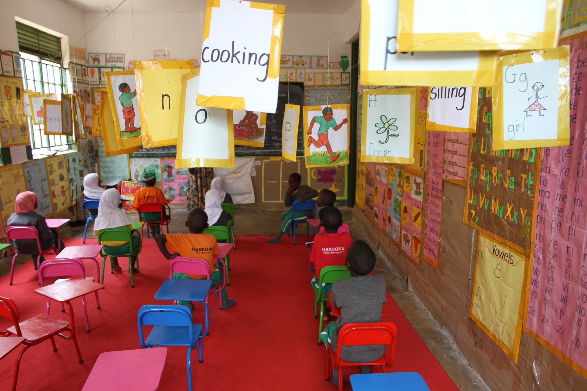 Children at Muntada Aid's partner school in Uganda