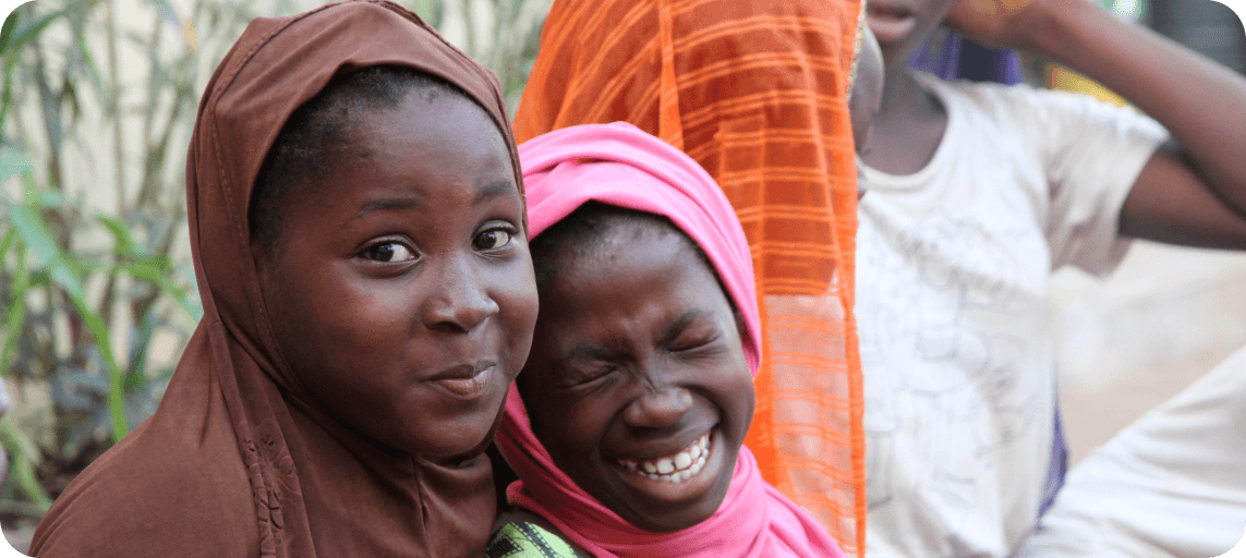 Girls supported by Muntada Aid in Mali